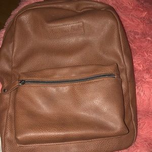 American eagle brown leather bag